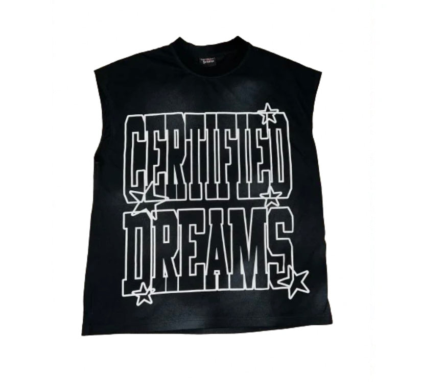 Deacoi certified dreams muscle tee